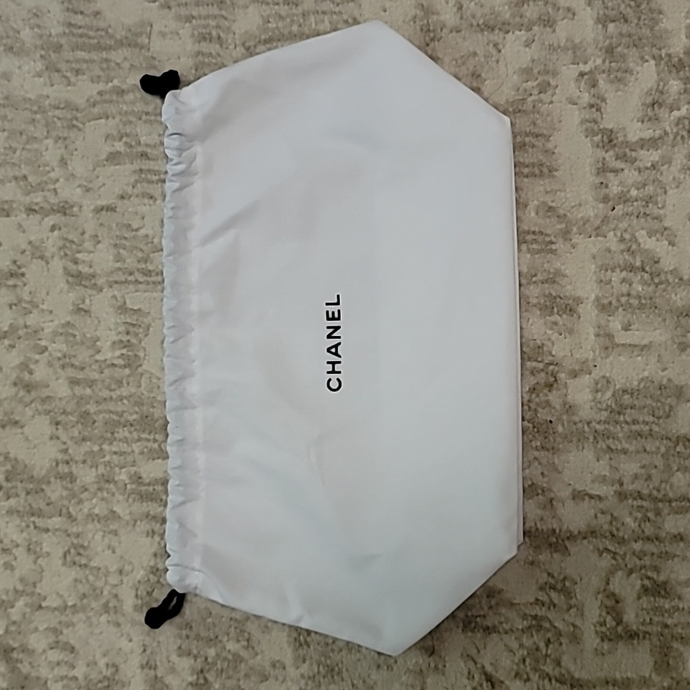 Chanel Cotton Draw String Bag